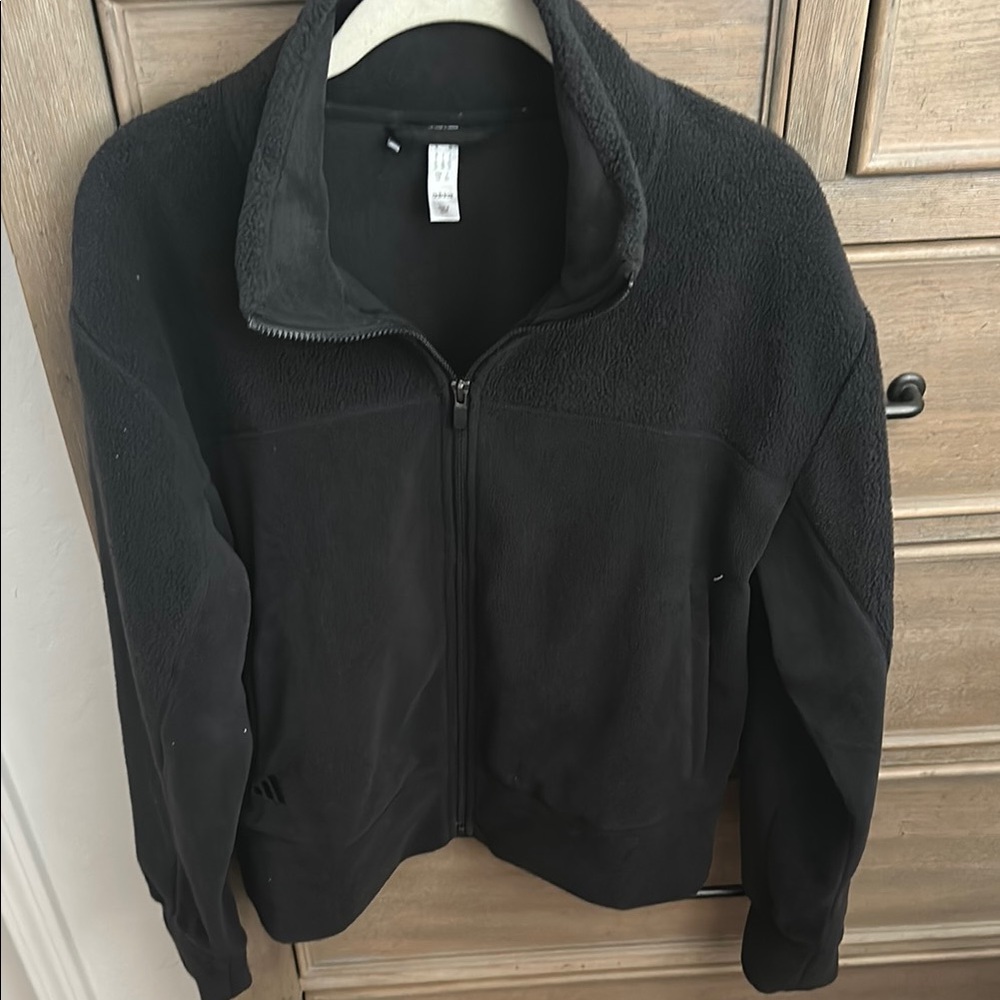 Adidas Black Fleece Jacket